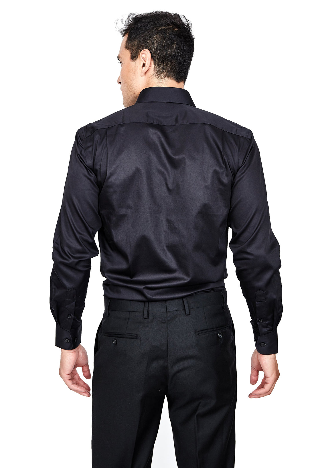 100% Premium Cotton Black Shirt