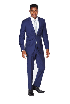 Beautiful Blue Super 150's Wool Suit-The Suit Spot