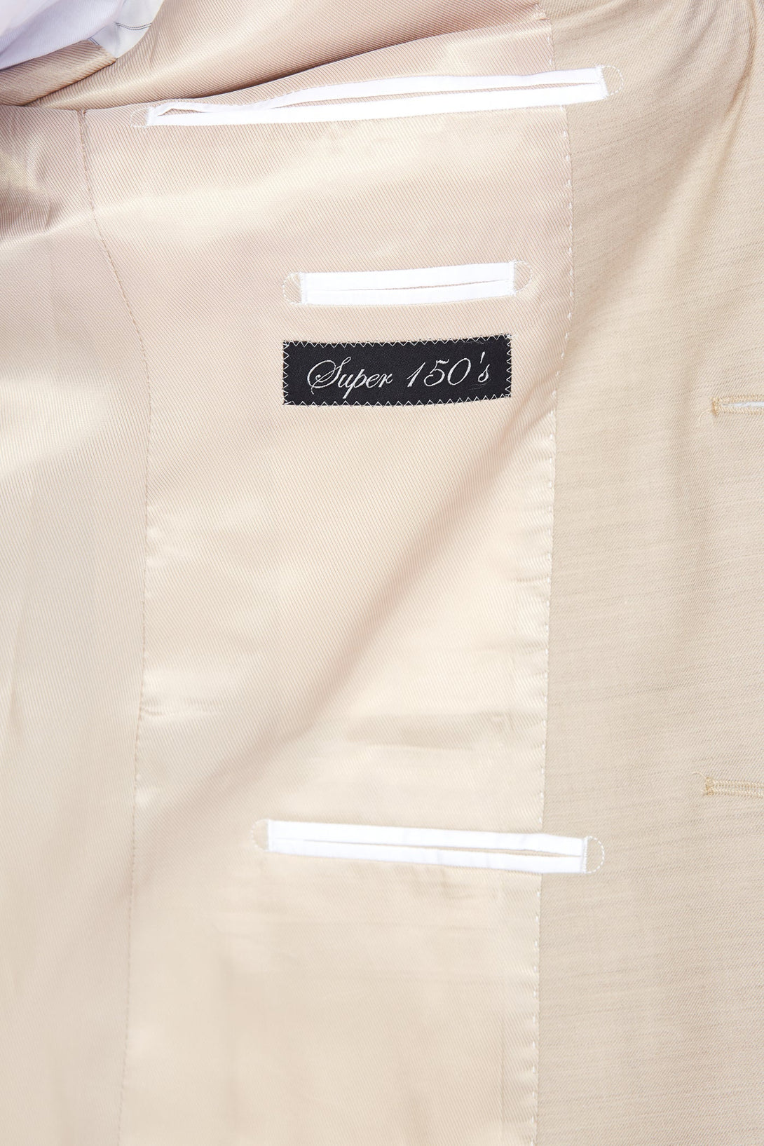 Beige Super 150's Suit-The Suit Spot