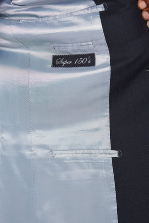 Charcoal Grey Super 150's Wool Suit-The Suit Spot
