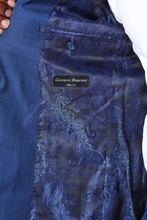 Royal Blue Super 150's Wool-The Suit Spot