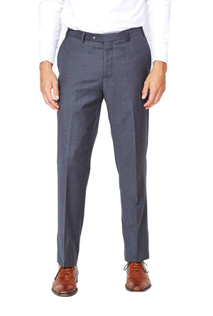Medium Grey 100% Wool Pant-The Suit Spot