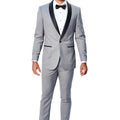 Stretch Tuxedo-Light Grey
